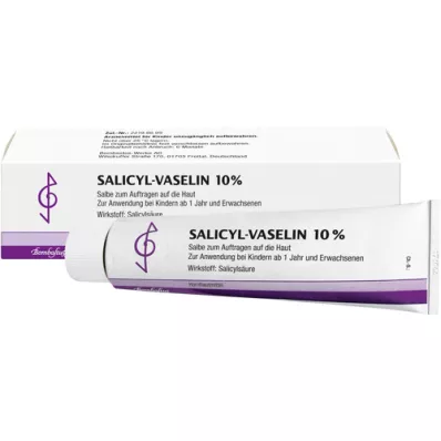 SALICYL VASELIN 10% Salbe, 100 ml SALICYL VASELIN 10% Salbe, 100 ml