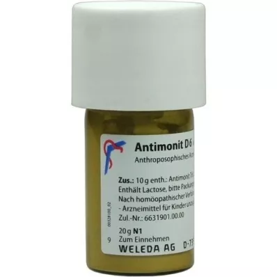 ANTIMONIT D 6 Trituration, 20 g