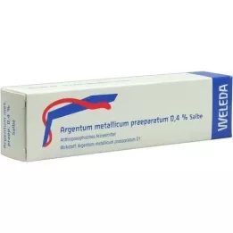 ARGENTUM METALLICUM PRAEPARATUM 0,4% Salbe, 25 g