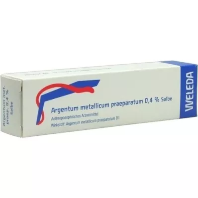 ARGENTUM METALLICUM PRAEPARATUM 0,4% Salbe, 25 g