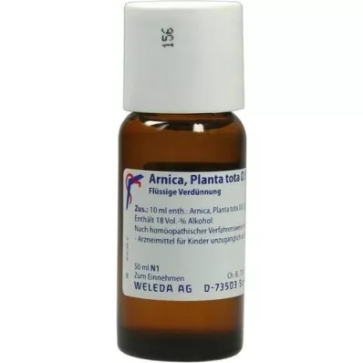 ARNICA PLANTA tota D 3 Dilution, 50 ml