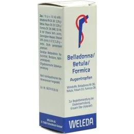 BELLADONNA/BETULA/FORMICA Augentropfen, 10 ml