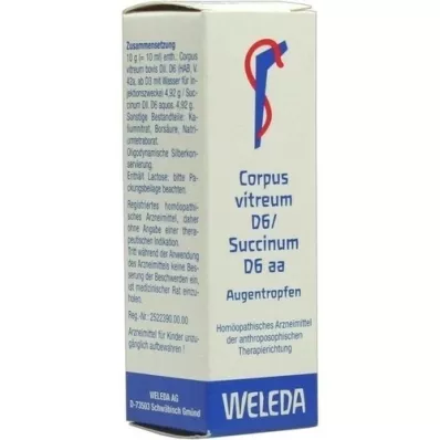 CORPUS VITREUM D 6/Succinum D 6 aa Augentropfen, 10 ml