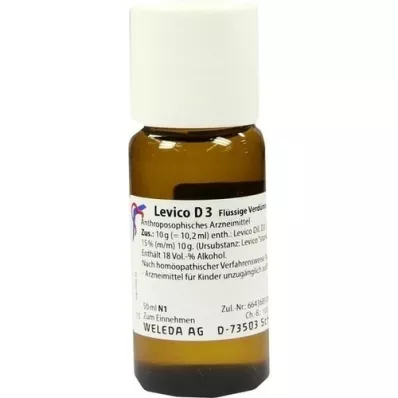 LEVICO D 3 Dilution, 50 ml