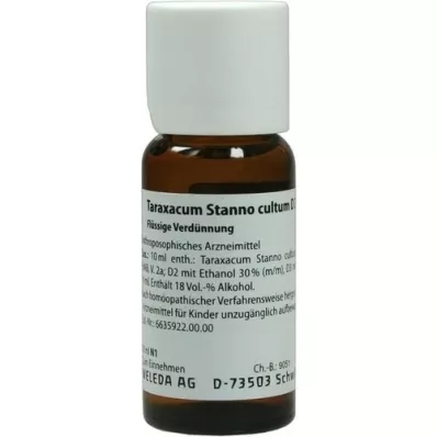 TARAXACUM STANNO cultum D 3 Dilution, 50 ml