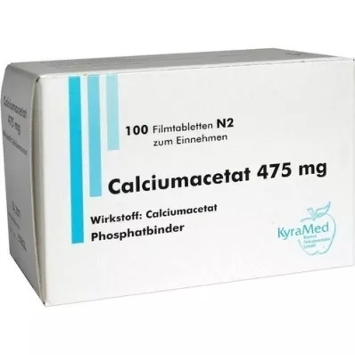 CALCIUMACETAT 475 mg Filmtabletten, 100 St
