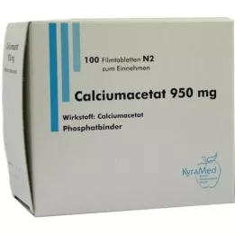 CALCIUMACETAT 950 mg Filmtabletten, 100 St