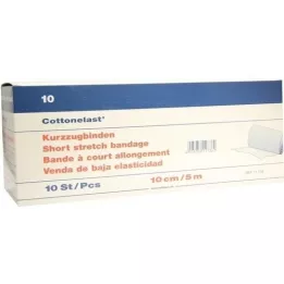 KURZZUGBINDE Cottonelast 10 cmx5 m, 10 St