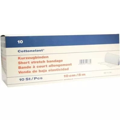 KURZZUGBINDE Cottonelast 10 cmx5 m, 10 St