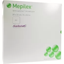 MEPILEX 20x22 cm Schaumverband, 5 St