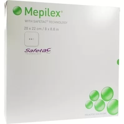 MEPILEX 20x22 cm Schaumverband, 5 St