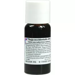 THUJA OCCIDENTALIS 20% äußerlich Tinktur, 50 ml