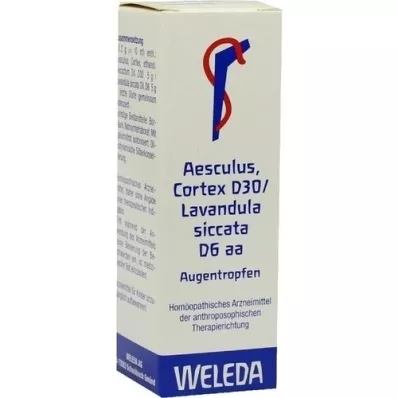 AESCULUS CORTEX D 30/Lavandula D 6 aa Augentropfen, 10 ml