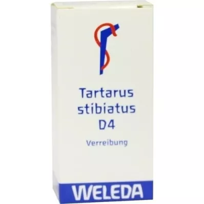 TARTARUS STIBIATUS D 4 Trituration, 20 g