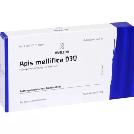 APIS MELLIFICA D 30 Ampullen, 8 St