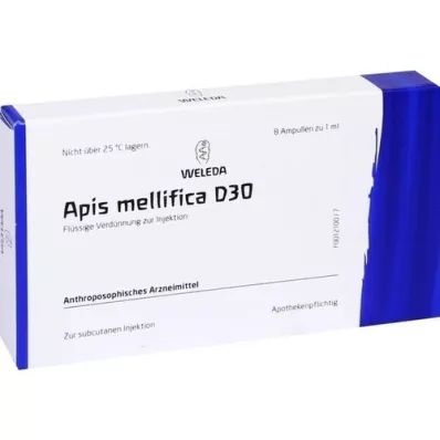 APIS MELLIFICA D 30 Ampullen, 8 St