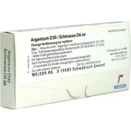 ARGENTUM D 30/ECHINACEA D 6 aa Ampullen, 8 St