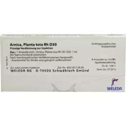 ARNICA PLANTA tota Rh D 30 Ampullen, 8X1 ml