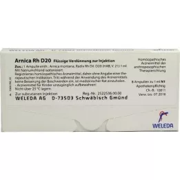 ARNICA RH D 20 Ampullen, 8X1 ml