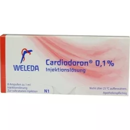 CARDIODORON 0,1% Injektionslösung, 8X1 ml