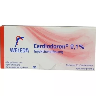 CARDIODORON 0,1% Injektionslösung, 8X1 ml