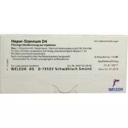HEPAR STANNUM D 4 Ampullen, 8 St