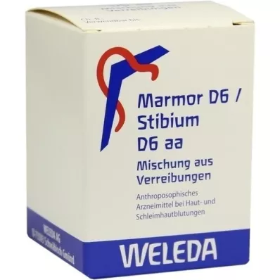 MARMOR D 6/Stibium D 6 aa Trituration, 50 g