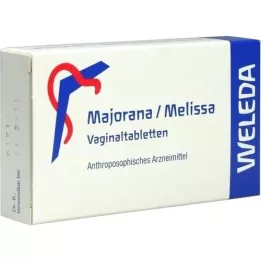 MAJORANA/MELISSA Vaginaltabletten, 10 St