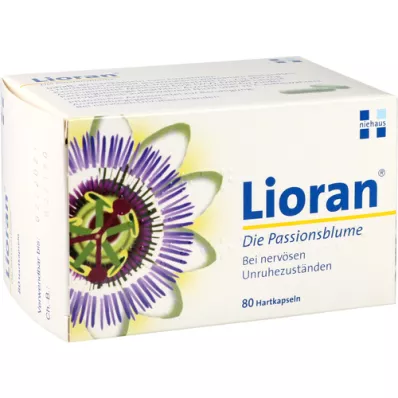 LIORAN die Passionsblume Hartkapseln, 80 St