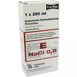 KOCHSALZLÖSUNG 0,9% Plastikfl.Fresenius, 250 ml