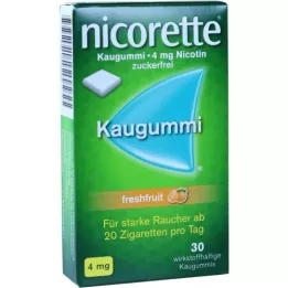 NICORETTE 4 mg freshfruit Kaugummi, 30 St