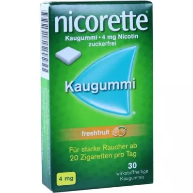 NICORETTE 4 mg freshfruit Kaugummi, 30 St