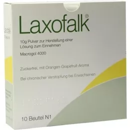 LAXOFALK 10 g Plv.z.Herst.e.Lsg.z.Einnehmen Beutel, 10 St