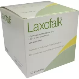 LAXOFALK 10 g Plv.z.Herst.e.Lsg.z.Einnehmen Beutel, 50 St