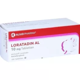 LORATADIN AL 10 mg Tabletten, 100 St