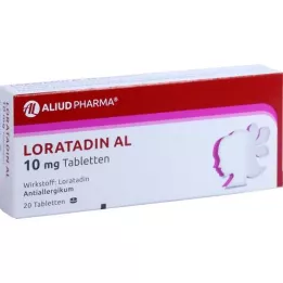LORATADIN AL 10 mg Tabletten, 20 St
