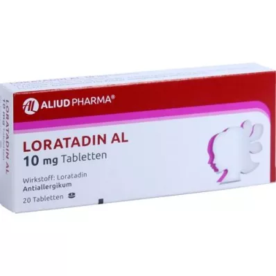 LORATADIN AL 10 mg Tabletten, 20 St
