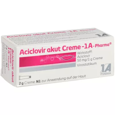ACICLOVIR akut Creme-1A Pharma, 2 g