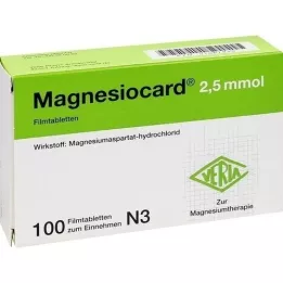 MAGNESIOCARD 2,5 mmol Filmtabletten, 100 St