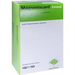 MAGNESIOCARD 5 mmol Plv.z.Her.e.Lsg.z.Einnehmen, 100 St
