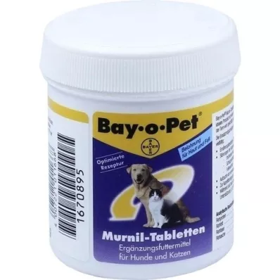 BAY O PET Murnil Tabletten f.Hunde/Katzen, 80 St