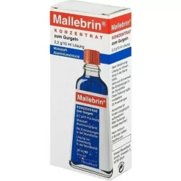 MALLEBRIN Konzentrat zum Gurgeln, 30 ml