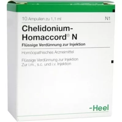 CHELIDONIUM-HOMACCORD N Ampullen, 10 St