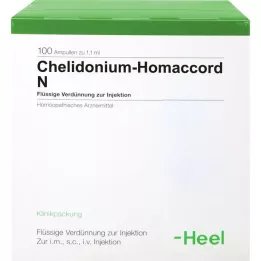 CHELIDONIUM-HOMACCORD N Ampullen, 100 St