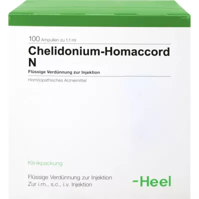 CHELIDONIUM-HOMACCORD N Ampullen, 100 St