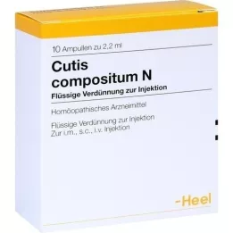 CUTIS compositum N Ampullen, 10 St