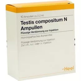 TESTIS COMPOSITUM N Ampullen, 10 St