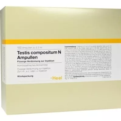 TESTIS COMPOSITUM N Ampullen, 100 St