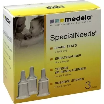 MEDELA Habermann Ersatzsauger 3er-Set, 1 St