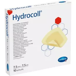 HYDROCOLL Wundverband 7,5x7,5 cm, 10 St
